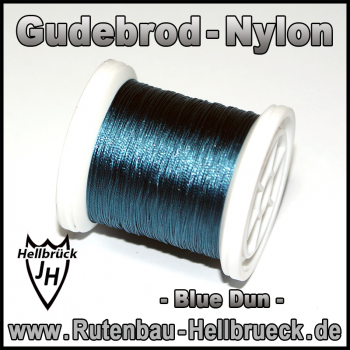 Gudebrod Bindegarn - Nylon - Farbe: Blue Dun -A-